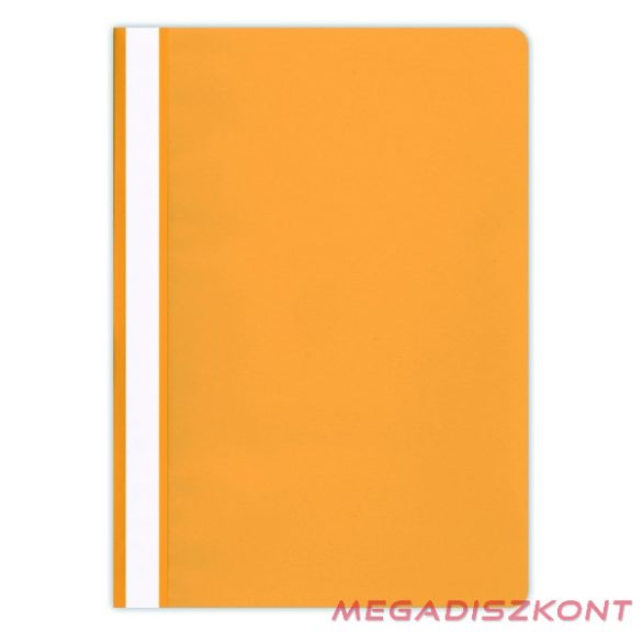 Gyorsfűző DONAU A/4 műanyag narancssárga 10 darabos