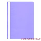 Gyorsfűző DONAU A/4 műanyag lila 10 darabos