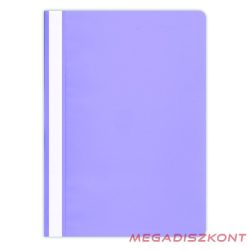 Gyorsfűző DONAU A/4 műanyag lila 10 darabos