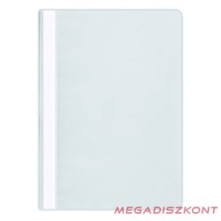 Gyorsfűző DONAU A/4 műanyag szürke 10 darabos