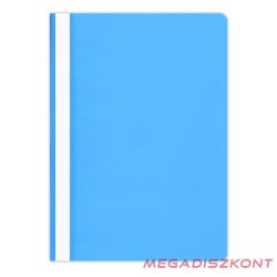 Gyorsfűző DONAU A/4 műanyag világoskék 10 darabos