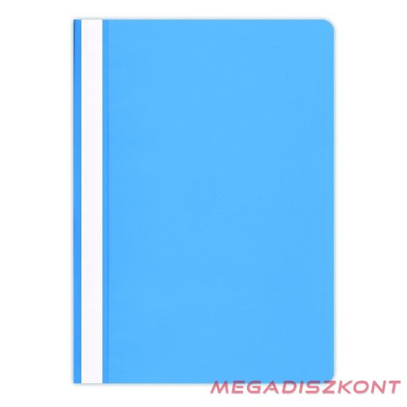 Gyorsfűző DONAU A/4 műanyag világoskék 10 darabos
