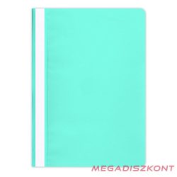 Gyorsfűző DONAU A/4 műanyag világoszöld 10 darabos