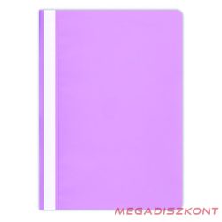 Gyorsfűző DONAU A/4 műanyag rózsaszín 10 darabos