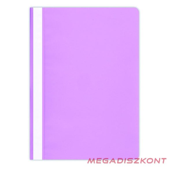 Gyorsfűző DONAU A/4 műanyag rózsaszín 10 darabos