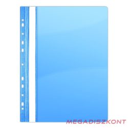 Gyorsfűző DONAU A/4 műanyag lefűzhető kék