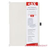 Felírótábla SAX összehajtható A/4-A/5 fehér