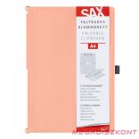 Felírótábla SAX összehajtható A/4-A/5 barack