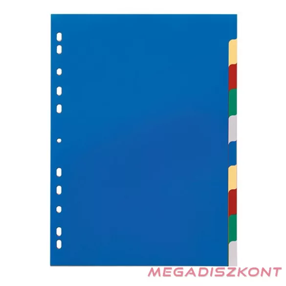 Regiszter DURABLE műanyag A/4 10 színes