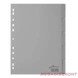Regiszter DURABLE műanyag A/4 1-5 részes szürke