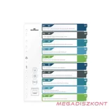Regiszter DURABLE műanyag A/4 maxi 1-10 színes