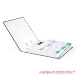 Regiszter DURABLE műanyag A/4 maxi 1-12 színes