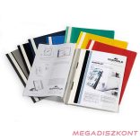 Gyorsfűző DURABLE Duraplus A/4 széles panorámás piros