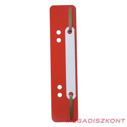 Gyorsfűzőlap DURABLE piros 25 darabos