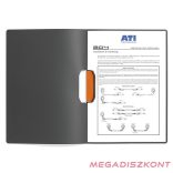 Klipmappa DURABLE Duraswing A/4 30 lapig narancssárga