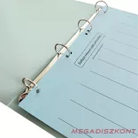 Gyűrűskönyv SPOKO ReLeaf PP A/4 35 mm 4 gyűrű SoftTouch menta zöld