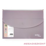 Irattasak SPOKO ReLeaf PP A/4 cipzáras és A/5 patentos SoftTouch lila