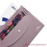 Irattasak SPOKO ReLeaf PP A/4 cipzáras és A/5 patentos SoftTouch lila