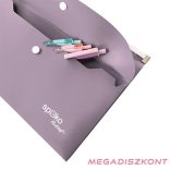Irattasak SPOKO ReLeaf PP A/5 cipzáras és DL patentos SoftTouch lila