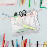 Irattasak DJOIS A/5 cipzáras pasztell színekben