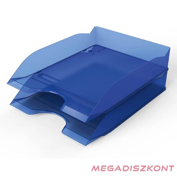Irattartó tálca DURABLE Basic A/4 átlátszó kék