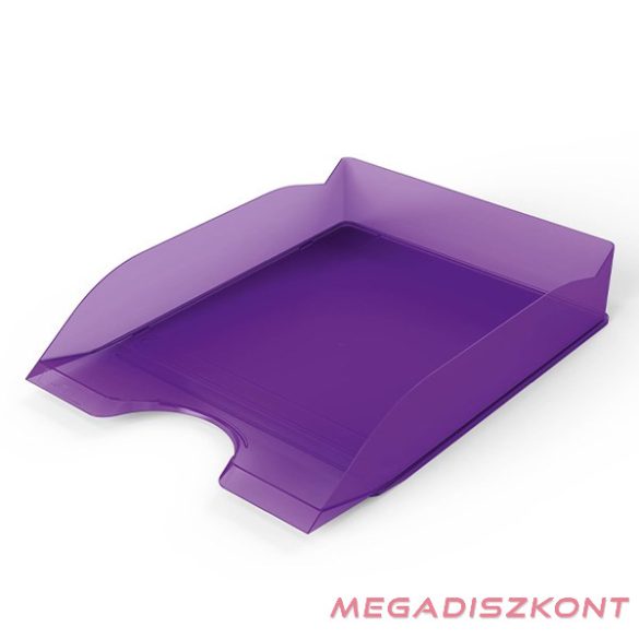 Irattartó tálca DURABLE Basic A/4 átlátszó lila