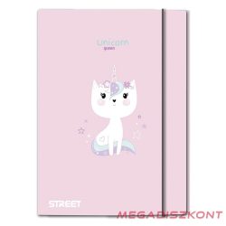 Gumis mappa STREET A/4 1 cm gerincvastag Lovely Tale