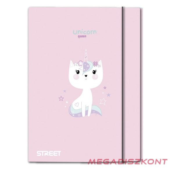 Gumis mappa STREET A/4 1 cm gerincvastag Lovely Tale