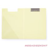 Felírótábla PASTELINI pvc fedeles A/4 sárga