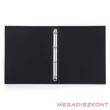 Gyűrűskönyv PASTELINI A/4 4 gyűrű PP 40mm sárga