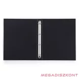 Gyűrűskönyv PASTELINI A/4 4 gyűrű PP 40mm pink