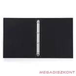 Gyűrűskönyv PASTELINI A/4 4 gyűrű PP 40mm kék