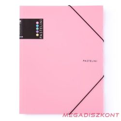 Gumis mappa PASTELINI PP A/4 pink