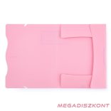 Gumis mappa PASTELINI PP A/4 pink