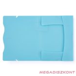 Gumis mappa PASTELINI PP A/4 kék