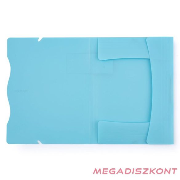Gumis mappa PASTELINI PP A/4 kék