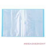 Iratvédő mappa PASTELINI A/4 20 zsebes kék