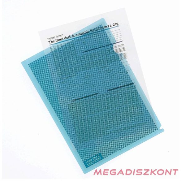 Genotherm "L" PLUS A/4 adatvédelmi szöveget titkosító kék 5 darabos