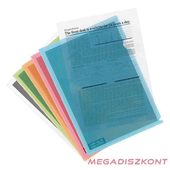 Genotherm "L" PLUS A/4 adatvédelmi szöveget titkosító vegyes színek 5 darabos