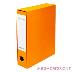 Iratrendező tokos OPTIMA A/4 50mm narancssárga