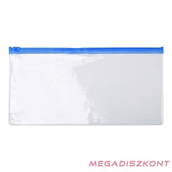 Irattasak OPTIMA DL cipzáras átlátszó