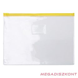 Irattasak OPTIMA 385 x 285 mm cipzáras átlátszó