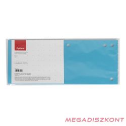 Elválasztócsík OPTIMA 105x240mm kék 10 darabos
