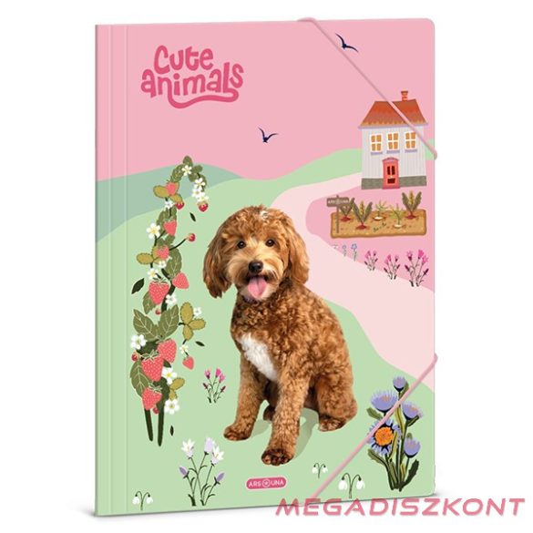 Gumis mappa ARS UNA A/4 Cute Animals-Doggie