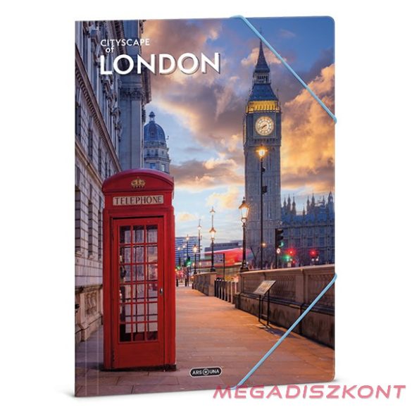 Gumis mappa ARS UNA A/4 Cityscape-London