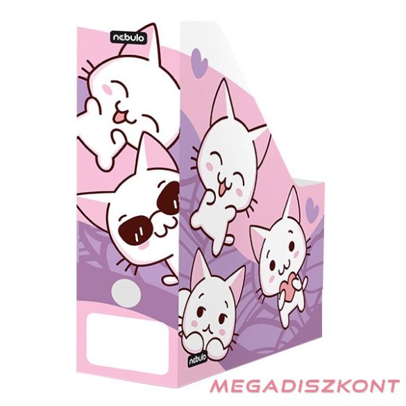 Irattartó papucs NEBULO 90 mm karton összehajtható Cica