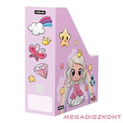   Irattartó papucs NEBULO 90 mm karton összehajtható Királylány - Unikornis