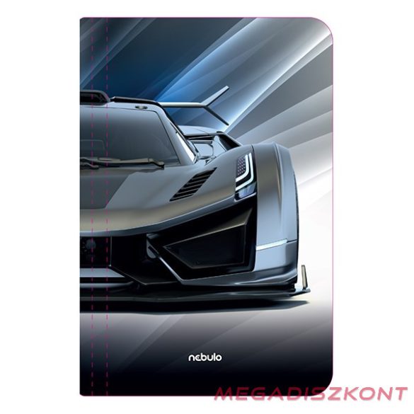 Gumis mappa NEBULO A/4 Sportautó