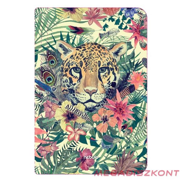 Gumis mappa NEBULO A/4 Leopárd