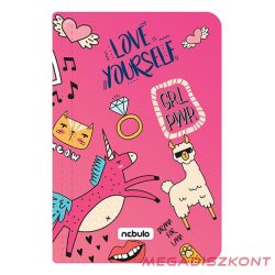 Gumis mappa NEBULO A/4 Girl Power